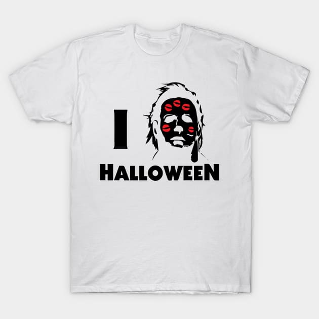 i love halloween T-Shirt by horrorshirt